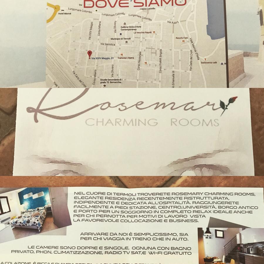 Rosemary Charming Rooms 테르몰리 외부 사진
